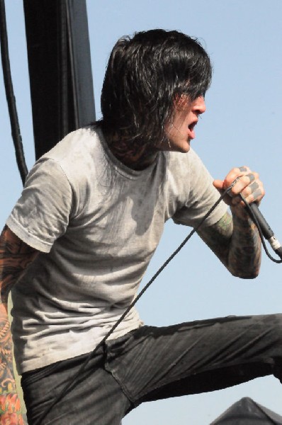 Suicide Silence at the Mayhem Festival Verizon Wireless Amphitheater