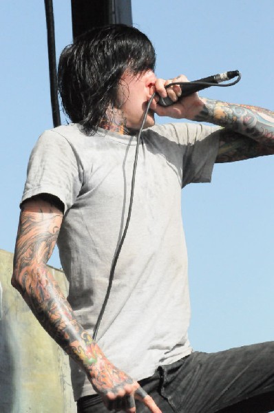 Suicide Silence at the Mayhem Festival Verizon Wireless Amphitheater