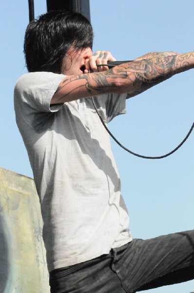 Suicide Silence at the Mayhem Festival Verizon Wireless Amphitheater