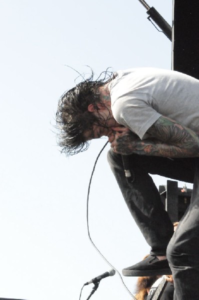 Suicide Silence at the Mayhem Festival Verizon Wireless Amphitheater