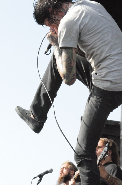 Suicide Silence at the Mayhem Festival Verizon Wireless Amphitheater