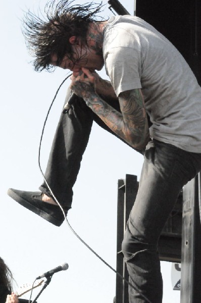 Suicide Silence at the Mayhem Festival Verizon Wireless Amphitheater