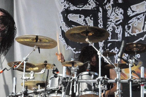 Suicide Silence at the Mayhem Festival Verizon Wireless Amphitheater