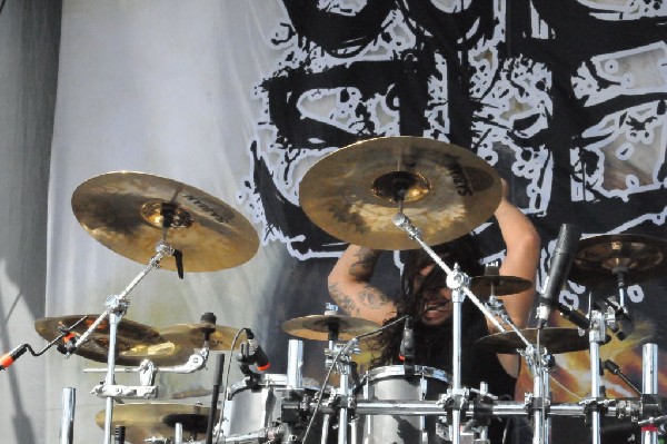 Suicide Silence at the Mayhem Festival Verizon Wireless Amphitheater