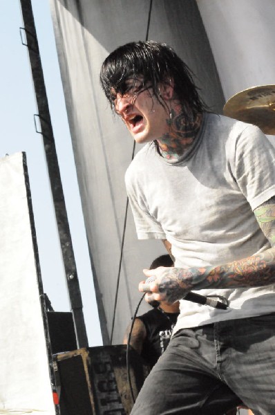 Suicide Silence at the Mayhem Festival Verizon Wireless Amphitheater