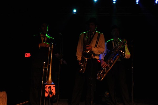 T Bird And The Breaks at the Austin Chronicle SXSW 2010 Film Party at La Zo