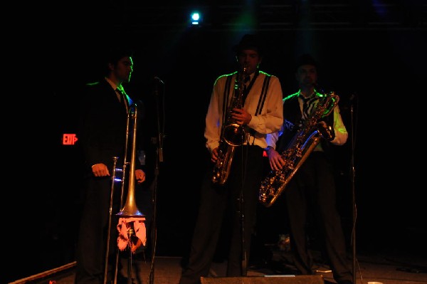 T Bird And The Breaks at the Austin Chronicle SXSW 2010 Film Party at La Zo