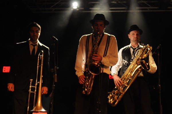 T Bird And The Breaks at the Austin Chronicle SXSW 2010 Film Party at La Zo