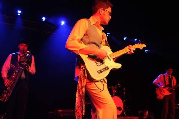 T Bird And The Breaks at the Austin Chronicle SXSW 2010 Film Party at La Zo