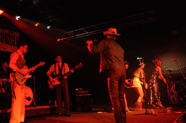 T Bird And The Breaks at the Austin Chronicle SXSW 2010 Film Party at La Zo