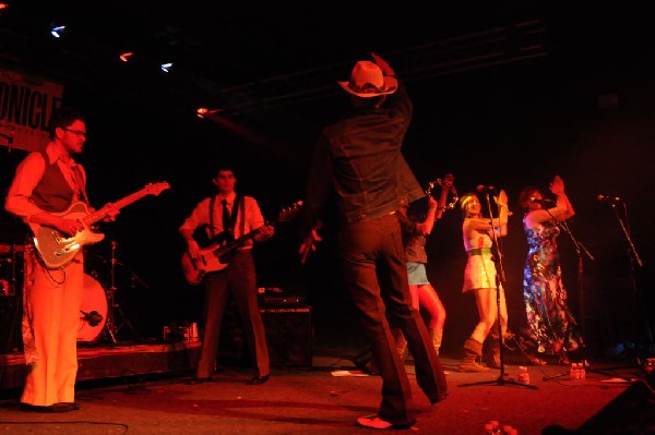 T Bird And The Breaks at the Austin Chronicle SXSW 2010 Film Party at La Zo