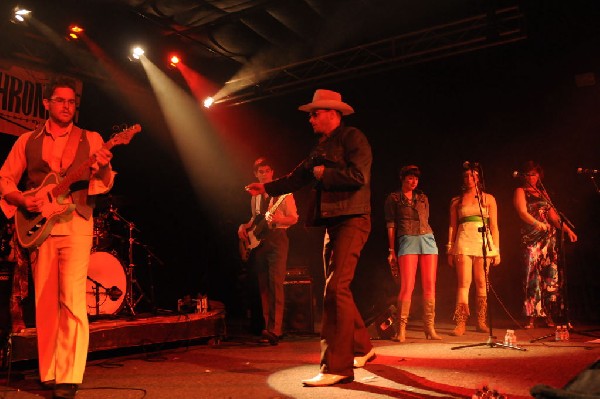 T Bird And The Breaks at the Austin Chronicle SXSW 2010 Film Party at La Zo