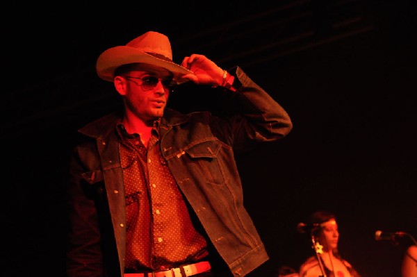 T Bird And The Breaks at the Austin Chronicle SXSW 2010 Film Party at La Zo