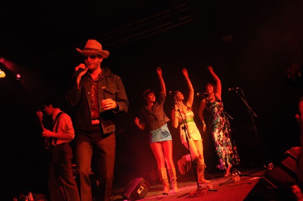 T Bird And The Breaks at the Austin Chronicle SXSW 2010 Film Party at La Zo