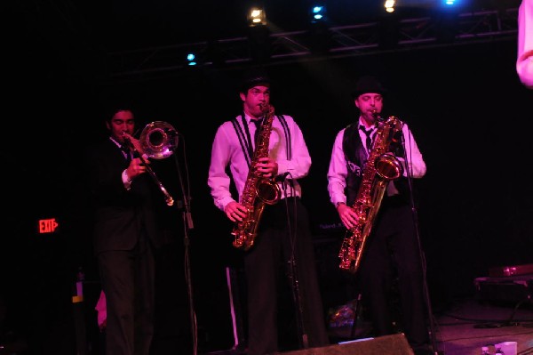 T Bird And The Breaks at the Austin Chronicle SXSW 2010 Film Party at La Zo