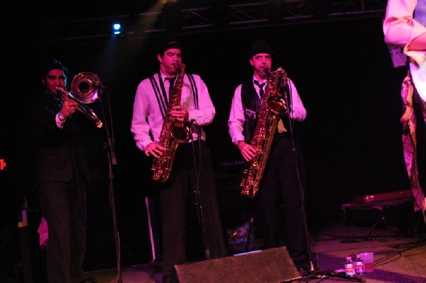 T Bird And The Breaks at the Austin Chronicle SXSW 2010 Film Party at La Zo