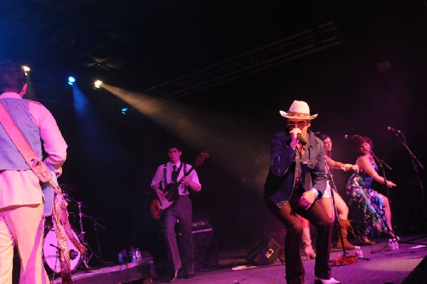 T Bird And The Breaks at the Austin Chronicle SXSW 2010 Film Party at La Zo