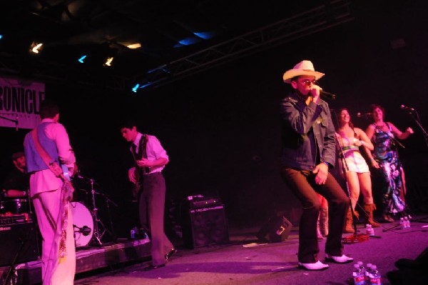 T Bird And The Breaks at the Austin Chronicle SXSW 2010 Film Party at La Zo