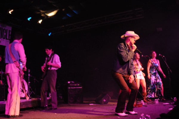 T Bird And The Breaks at the Austin Chronicle SXSW 2010 Film Party at La Zo