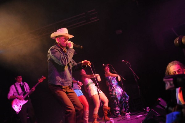 T Bird And The Breaks at the Austin Chronicle SXSW 2010 Film Party at La Zo