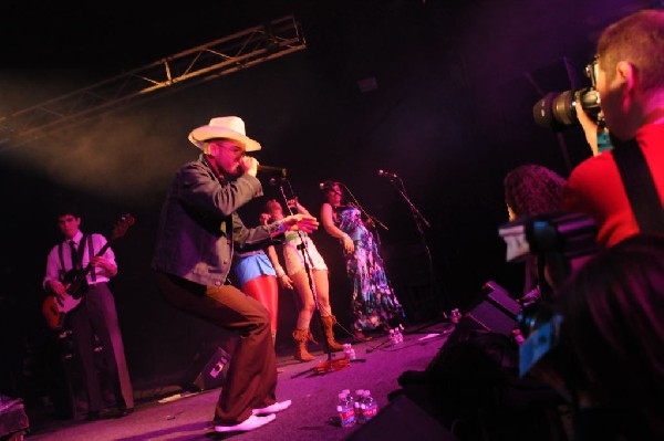 T Bird And The Breaks at the Austin Chronicle SXSW 2010 Film Party at La Zo