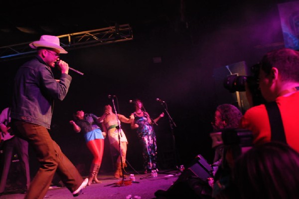 T Bird And The Breaks at the Austin Chronicle SXSW 2010 Film Party at La Zo