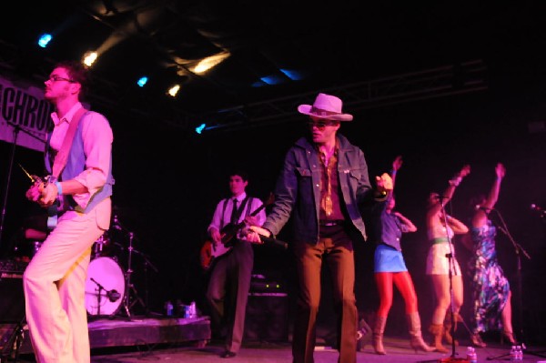 T Bird And The Breaks at the Austin Chronicle SXSW 2010 Film Party at La Zo