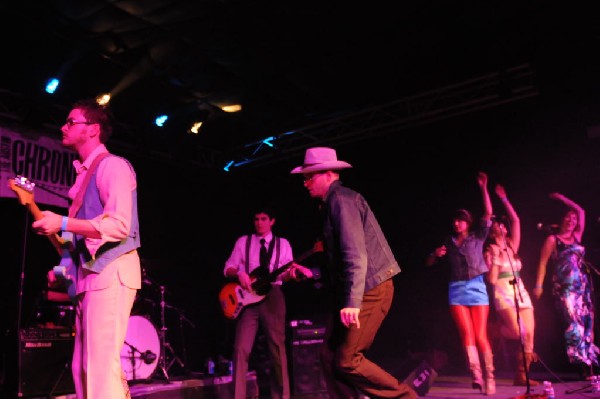 T Bird And The Breaks at the Austin Chronicle SXSW 2010 Film Party at La Zo