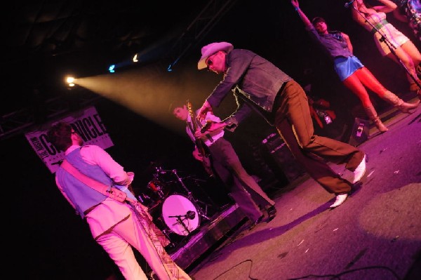 T Bird And The Breaks at the Austin Chronicle SXSW 2010 Film Party at La Zo