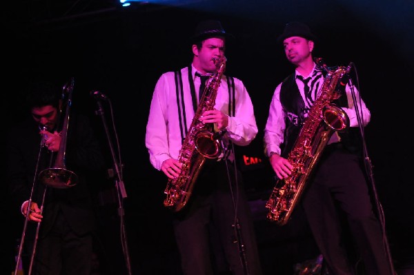 T Bird And The Breaks at the Austin Chronicle SXSW 2010 Film Party at La Zo