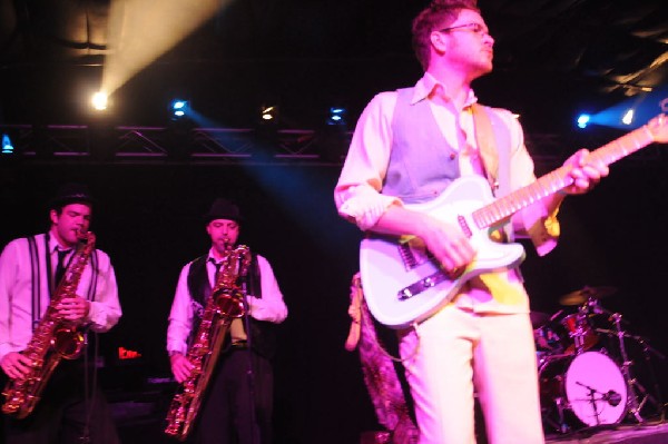 T Bird And The Breaks at the Austin Chronicle SXSW 2010 Film Party at La Zo