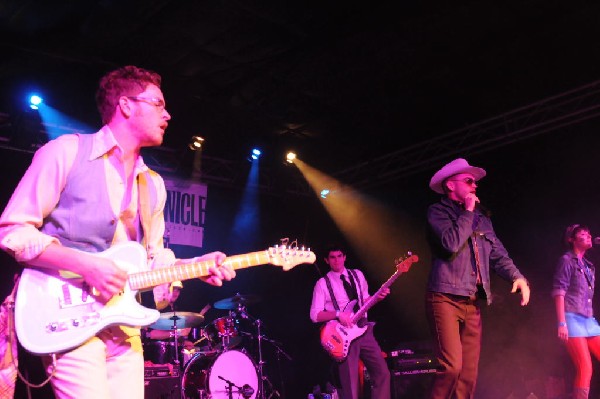 T Bird And The Breaks at the Austin Chronicle SXSW 2010 Film Party at La Zo