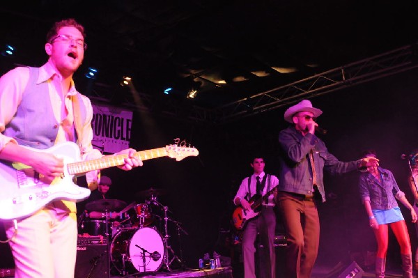 T Bird And The Breaks at the Austin Chronicle SXSW 2010 Film Party at La Zo