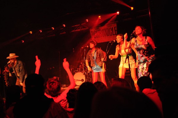 T Bird And The Breaks at the Austin Chronicle SXSW 2010 Film Party at La Zo