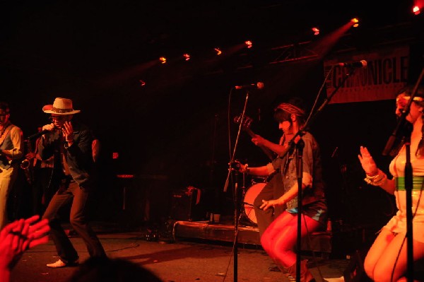 T Bird And The Breaks at the Austin Chronicle SXSW 2010 Film Party at La Zo