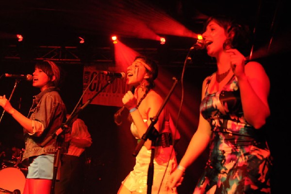 T Bird And The Breaks at the Austin Chronicle SXSW 2010 Film Party at La Zo