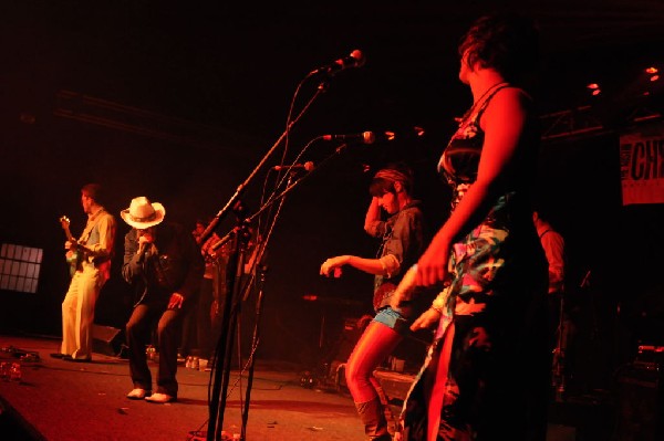 T Bird And The Breaks at the Austin Chronicle SXSW 2010 Film Party at La Zo