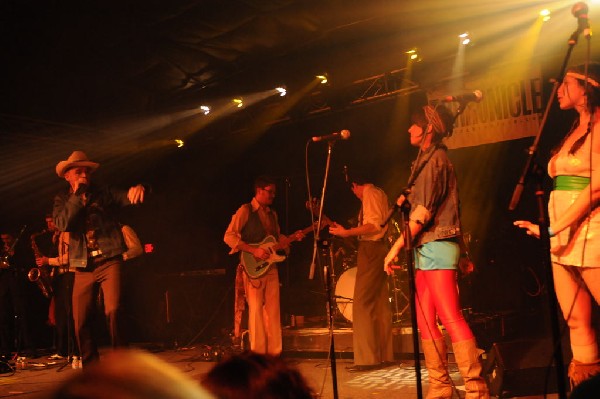 T Bird And The Breaks at the Austin Chronicle SXSW 2010 Film Party at La Zo