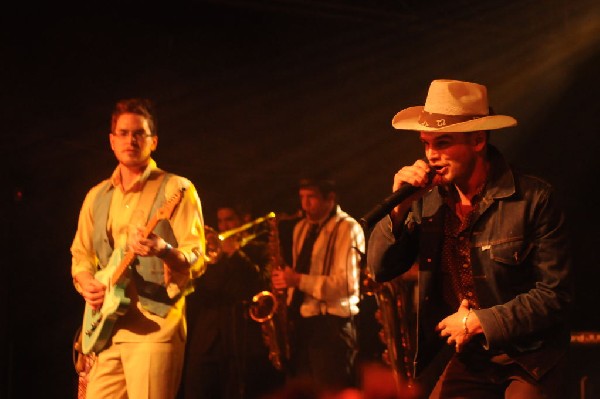 T Bird And The Breaks at the Austin Chronicle SXSW 2010 Film Party at La Zo