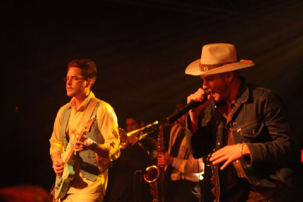 T Bird And The Breaks at the Austin Chronicle SXSW 2010 Film Party at La Zo