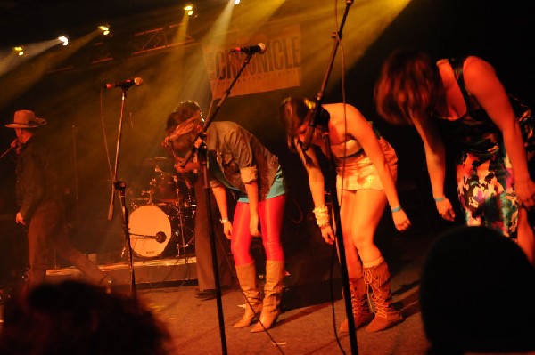 T Bird And The Breaks at the Austin Chronicle SXSW 2010 Film Party at La Zo