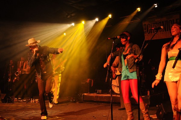 T Bird And The Breaks at the Austin Chronicle SXSW 2010 Film Party at La Zo