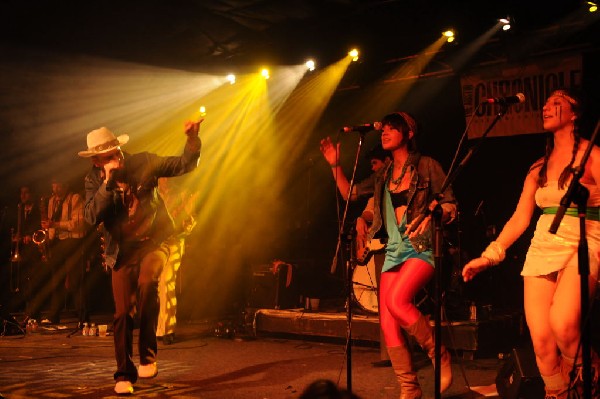 T Bird And The Breaks at the Austin Chronicle SXSW 2010 Film Party at La Zo