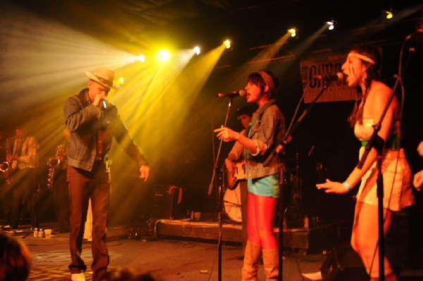 T Bird And The Breaks at the Austin Chronicle SXSW 2010 Film Party at La Zo