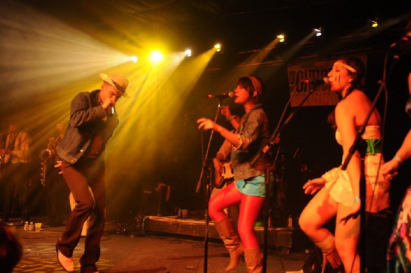 T Bird And The Breaks at the Austin Chronicle SXSW 2010 Film Party at La Zo