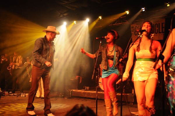 T Bird And The Breaks at the Austin Chronicle SXSW 2010 Film Party at La Zo