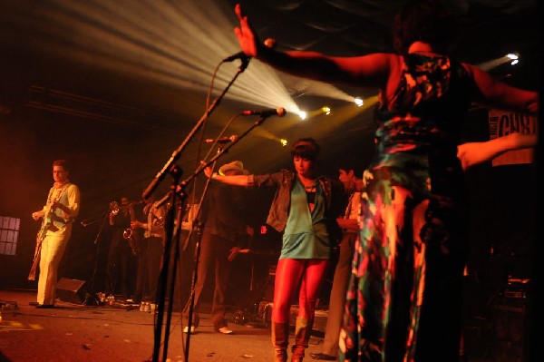 T Bird And The Breaks at the Austin Chronicle SXSW 2010 Film Party at La Zo