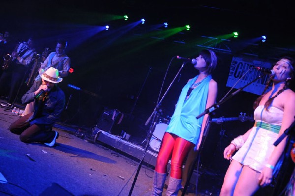 T Bird And The Breaks at the Austin Chronicle SXSW 2010 Film Party at La Zo