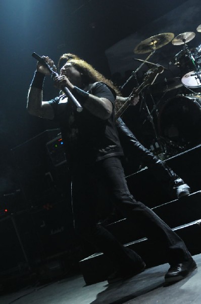 Testament at Emo's East, Austin, Texas 10/29/11 - photo by Jeff Barringer