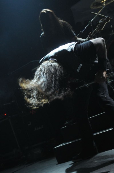 Testament at Emo's East, Austin, Texas 10/29/11 - photo by Jeff Barringer